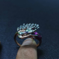 iBis_ Rose Gold Two-tone Dragon Ring. 