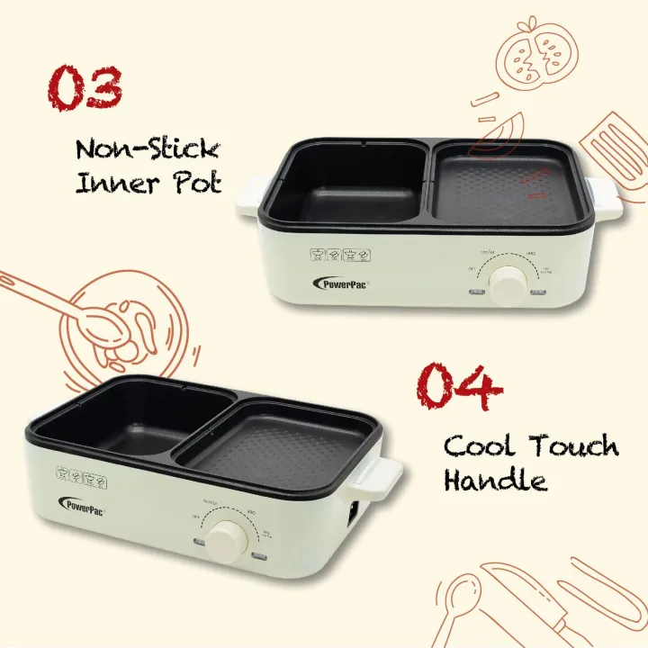 PowerPac%20%20Multipurpose%20Steamboat%20pot%20&%20BBQ%20Grill%20with%20Non-stick%20inner%20pot%20-%20Image%208