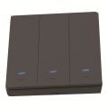 Tuya APP Three-way 10A WiFi smart rocker key switch smart WiFi wall key switch. 