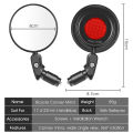 (Preorder)WEST Cycling Wide Range HD Bicycle Rearview Mirror 360 ° Adjustable Handlebar Reflector Mountain Bike Blind Spot Mirror Bicycle Side Mirror  စက်ဘီးနောက်ကြည့်မှန်. 