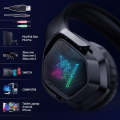 Tech Xtreme ONIKUMA X4 3.5mm USB Wired Headphone 360º Surounding Gaming Head-mounted Earphone RGB Luminous Computer Game Headset with Mic. 