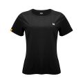 Mix Women's T-Shirt လက်တို - အနက်ရောင်: Elevate Your Casual Style with this Chic and Comfortable Wardrobe Essential. 