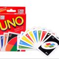 UNO card number one for family fun 108 cards. 