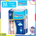 Ponpon Baby Pull Up Pants Baby Diaper Pants Disposable (M 11Pcs) 7kg-10kg. 