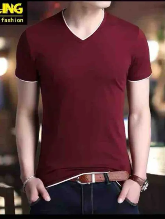 V%20Collar%20Cotton%20T-Shirts%20(12pcs/12color)%20-%20Image%204