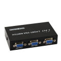 2 in 1 Out 2 Port VGA Selector Box VGA/SVGA Manual Sharing Selector Switch Box Switcher Splitter. 