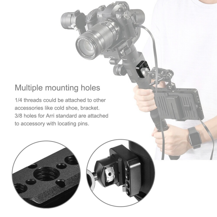 (Preorder)%20PULUZ%20Quick%20Release%20Plate%20External%20Mount%20for%20DJI%20Ronin/RONIN-S%20-%20Image%206
