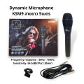 (Preorder) MBA AUDIO THAILAND WEMIC KSM9 Wired Microphone, Dynamic Microphone, Singing Microphone, Karaoke Microphone, High-Quality Sound. 