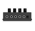 MICROAMP HA400 Ultra-Compact 4 Channel Stereo Headphone Amplifier. 