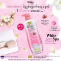 MISTINE WHITE SPA SHOWER CREAM EXTRA WHITENING. 