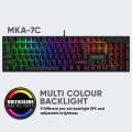 ARMAGGEDDON MKA-7C PSYCHEAGLE ['21] Pro Backlit Mech Gaming Keyboards - KMD. 