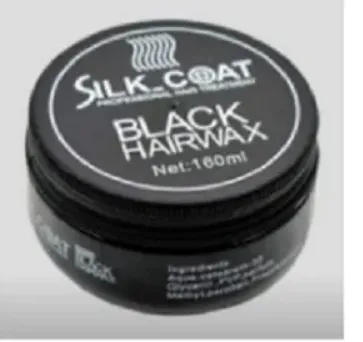 Silk-Coat Black Hair Wax