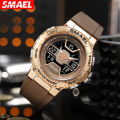 (Preorder) Smael New Arrival Quartz Electronic Watch 8067 Waterproof LED Backlight 50M Shockproof Men's Watch အမျိုးသားလက်ပတ်နာရီ. 