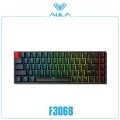AULA Bluetooth-Wired Mechanical Gaming Keyboard (F3068) Black. 