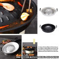 iBis_ 2 In1 Thai Restaurant Grill & Shabu Shab Non Stick 30cm Barbecue Pan Cookware Kitchen Cooking Tools Steamer Household Basket (30cm မုကထအိုး). 