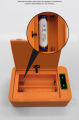 18650 battery charger solar battery charger with power bank function. 