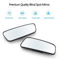 1 Pair Blind Spot Mirror Wide Angle Mirror 360 Degree Adjustable Convex Rear View Mirror Car mirror for All Universal Vehicles. 