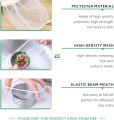 Kitchen Sink Strainer Mesh Bag，25 PCS Sink Strainer Bag, Disposable Sink Drain Filter Bags for all Sizes of Sink Strainers for Kitchen and Bathroom. 
