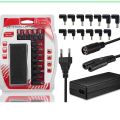 90W Universal Laptop Charger AC Power Adapter Auto Recognition Adjustable w/ 13 Detachable Plug for Laptop Notebook Power Supply. 