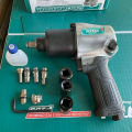 (Preorder) Air socket / air socket / 1/2 inch air block (free 3 sockets) model TAT40122 (Air Impact Wrench). 