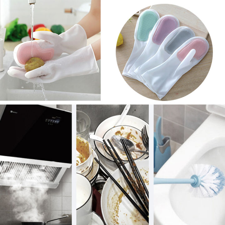1%20Pair%20Silicone%20Dishwashing%20Gloves%20Non-slip%20Dish%20Washing%20Gloves%20Oven%20Mittens%20Cooking%20Gloves%20Kitchen%20Cleaning%20Brush%20-%20Image%207
