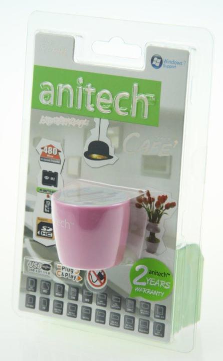 Anitech Card Reader Model # RA448 Pink