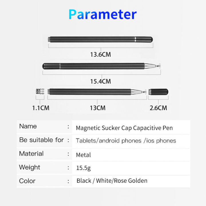 (Preorder)Fonken%20Universal%20Stylus%20Pen%20Magnetic%20Ca%20%20p%20Drawing%20Pen%20Touch%20Pen%20for%20Android%20Smartphone%20Table%20Painting%20Writing%20Mobile%20Phone%20Pencil%20-%20Image%208
