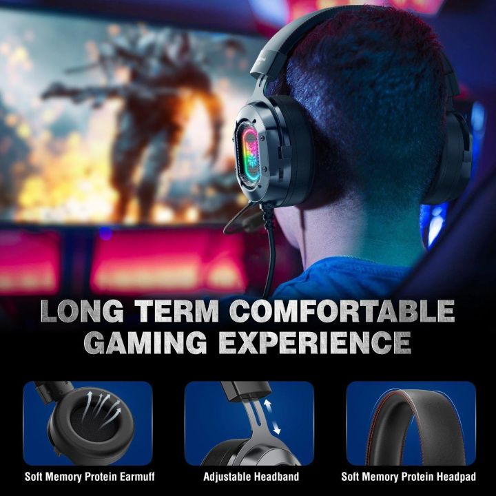 ONIKUMA%20K3%20Stereo%20Gaming%20Headset%20Over-Ear%20Headphones%20with%20Mic,%20Soft%20Breathing%20Earmuffs,%20LED%20Light,%20Mute%20&Volume%20Control%20-%20Image%204