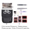 Bike Repair Tool Kit, Bicycle Repair Tool Kit Multifunction Puncture Repair Kit Fix Tool with Patch Kit and Tire Levers. 