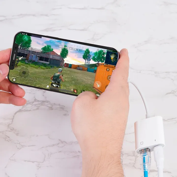 10/100Mbps%20Lightning%20to%20RJ45%20Adapter%202%20in%201%20Ethernet%20LAN%20Network%20Adapter%20with%20Charge%20Port%20Compatible%20with%20IPhone/iPad/iPod%20Plug%20and%20Play%20-%20Image%208