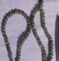 108 11 mm beads jade Buddhist rosary,  ၁၀၈ လုံး ၁၁မီလီ ကျောက်စိမ်းစိတ်ပုတီး. 
