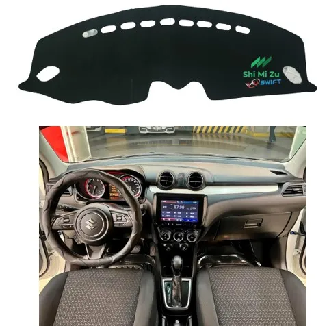 Suzuki Swift LHD (Thilawa SKD)Dashboard Cover All Black Dash Mat Anti-slip Dash Pad