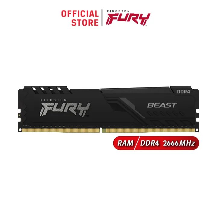 (Preorder) Kingston FURY (RAM) Beast DDR4 8GB 512M x 64-Bit Ram DDR4 ...