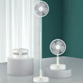Mini Foldable Desk Fan 7200mAh USB Rechargeable Up/Down Adjustable Portable Stretchable Desktop Fan. 