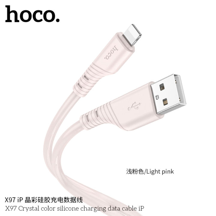 Hoco%20X97%20Crystal%20color%20silicone%20charging%20data%20cable%20iP%20-%20Image%204
