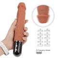 10 Modes Vibrating Dildo တုန်စက်ပါကျားအတု (Code : F-181). 