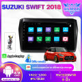 (Preorder)HILMAN [ship from Thailand] 9-inch Android screen for car, SUZUKI SWIFRT 2018 UP, Air Auto model, with Android screen plug, car audio, Android screen, Apple CarPlay 360 4G, can be divided into 2 screens, All Netcom. 