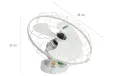 Senko Ceiling Fan/Orbit Fan 16inch. 