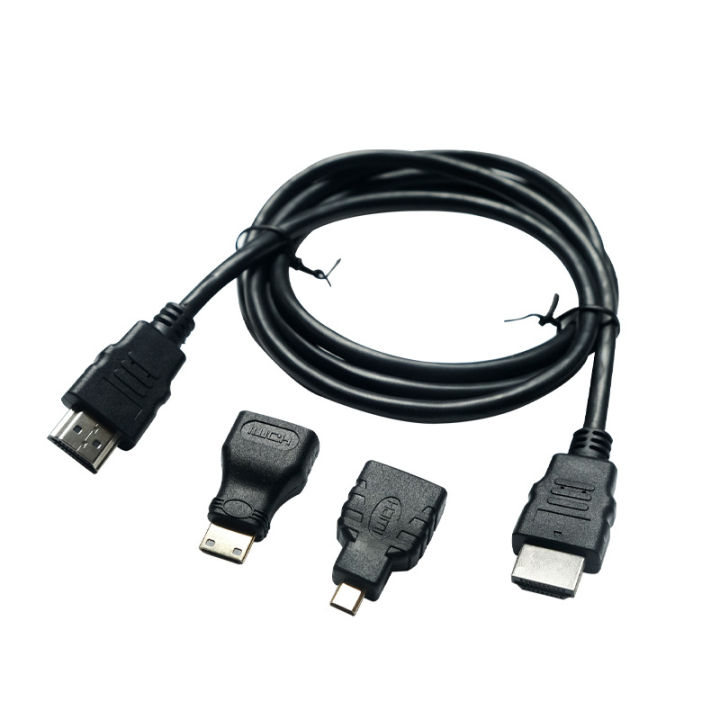 HDMI%20cable%20three-in-one%20mini%20hdmi%20adapter%20micro%20hdmi%20adapter%203IN1%20high-definition%20Full%20HD%20HDMI%20cable%20-%20Image%205