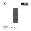 EcoFlow 110W Portable Solar Panel. 