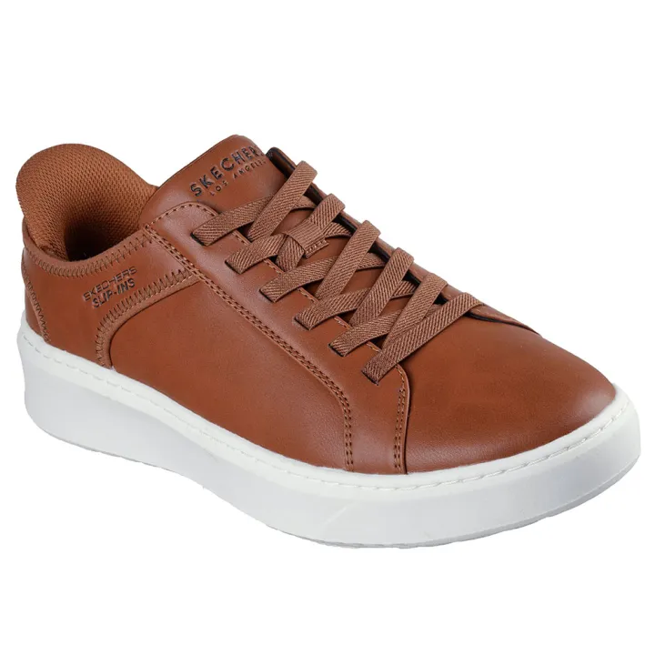 (Preorder)%C2%A0Skechers%20Men's%20Court%20Break%20Street%20Shoes%20-%20183177-COG%20-%20Air-Cooled%20Memory%20Foam%20-%20Image%202