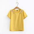 Girl Top Blouses ပန်းချည်ထိုး ချည်အကျီ. 