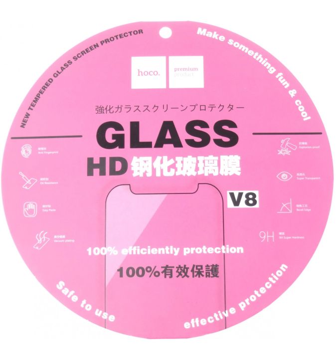 Hoco%20V%208%20HD%20Tempered%20Glass%20Screen%20Protector%20for%20I%20Phone%20X%5CXS%20-%20Image%204