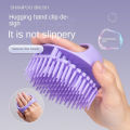 (Preorder) SEVICH Shampoo Brush Silicone Massage Scalp Comb Hollow Massage Brush Hair Brush Shower Brush Hair Scratching Comb. 