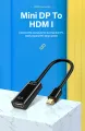Mini DP to HDMI transfer cable 4K high-definition lightning Minidp to HDMI computer graphics card external converter. 