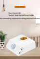 220V E27 LED Lamp Base Holder Human Body Induction Infrared Motion Sensor With Light Control Switch Bulb Socket Adapter. 