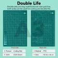 A4/A3/A2/A1 Self Healing Cutting Mat | Cutting Pad | Craft Cutting Board | Non-Slip Surface For Fabric | Double Sided Line Guides Self Healing Craft Mat | Desk DIY Handmade Stickers Cutting Plate Office Supplies | PVC Patchwork Cut Pad Durable Tools. 
