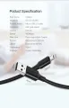 UGREEN---US289 USB 2.0A TO MICRO USB CABLE 1M (NICKEL PLATING) (60136) (60141) (861361) (861415). 