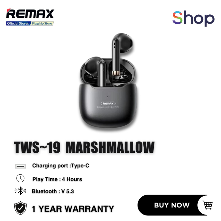 Remax TWS19 Marshmallow True Wireless Earbuds