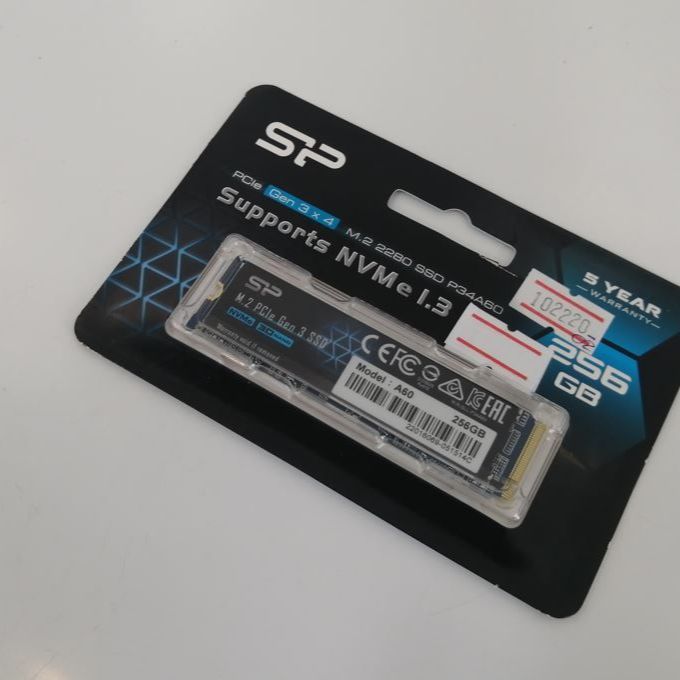 SP SSD 256GB SP256GBP34A60M28 (102220-02)MML